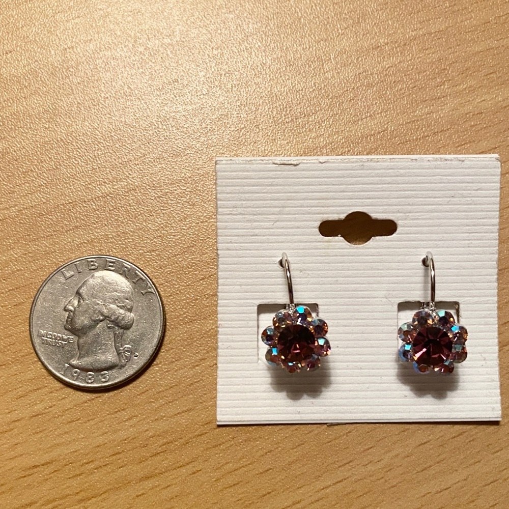 NEVER WORN. Earrings - Picture 7 of 8